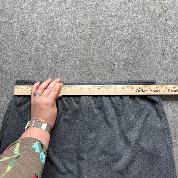 Nike Sweatpants Men XL Gray Tapered Open Hem 31" 860369 Fleece - Picture 11 of 16